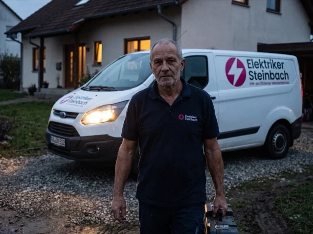 Frank kommt in 30 Min. vor Ort